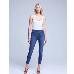 L’AGENCE Margot Skinny High Rise Jeans in New Vintage 29
